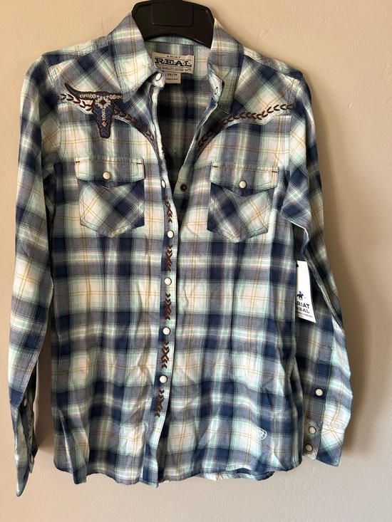 Ariat Tops - Ariat Real Plaid Shirt